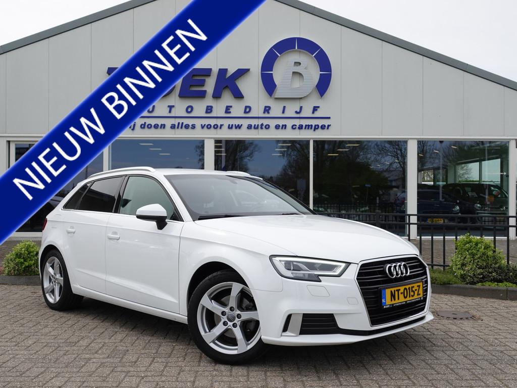 Audi A3 Sportback 1.0 TFSI Sport 115PK NAVI | CRUISE | LMV |, Auto's, Stof, Gebruikt, Euro 6, Wit