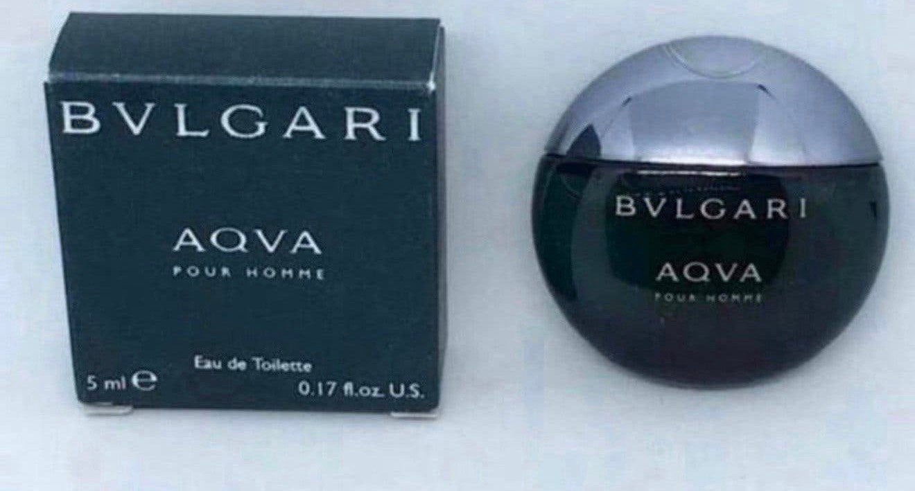 Miniatuur Aqva pour homme Bvlgari 5 ml eau de toilette, Verzenden, Nieuw, Miniatuur, Gevuld