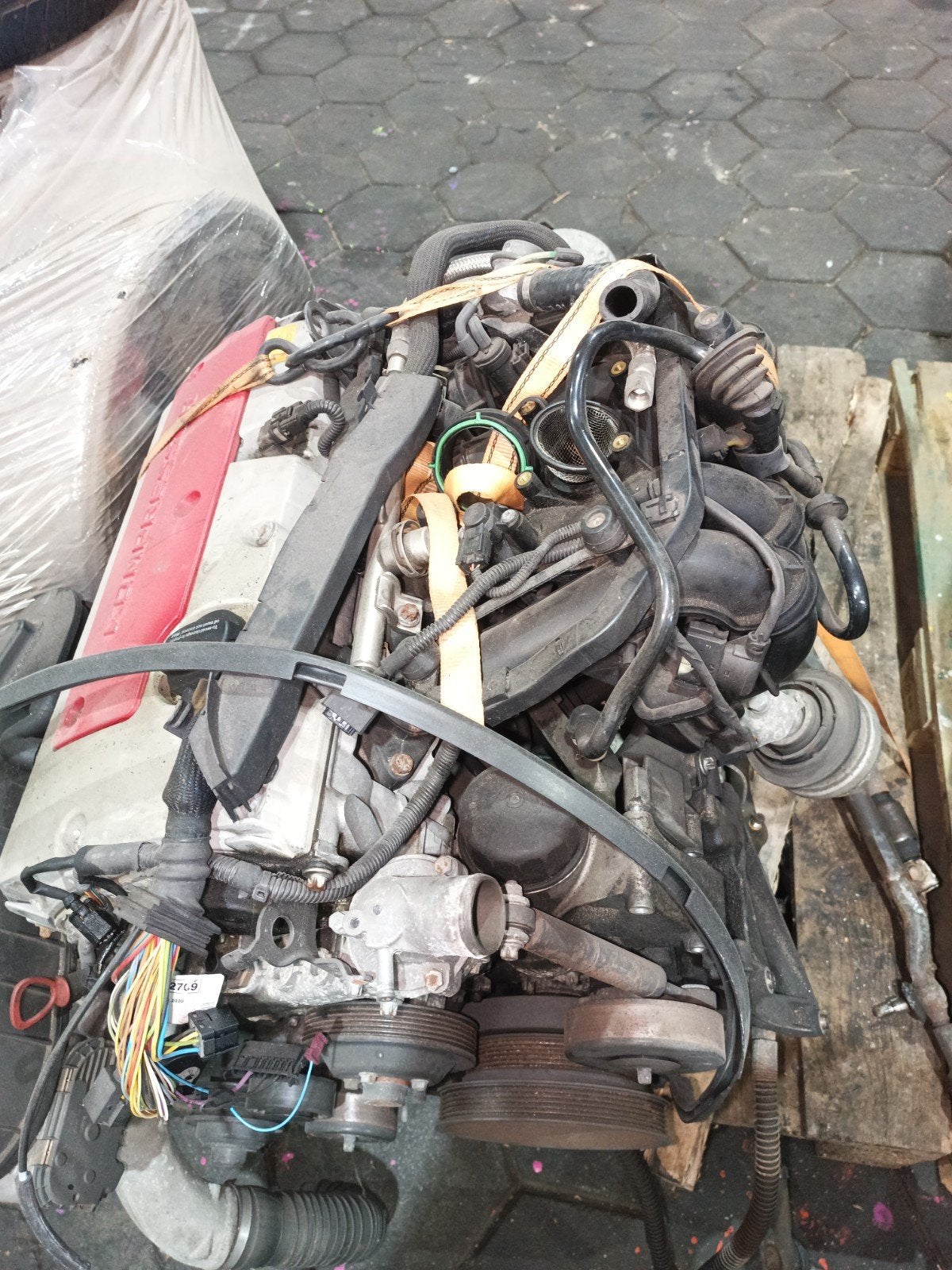 Mercedes-Benz M111956 motor met automaat, Auto-onderdelen, Motor en Toebehoren, Ophalen of Verzenden, Mercedes-Benz
