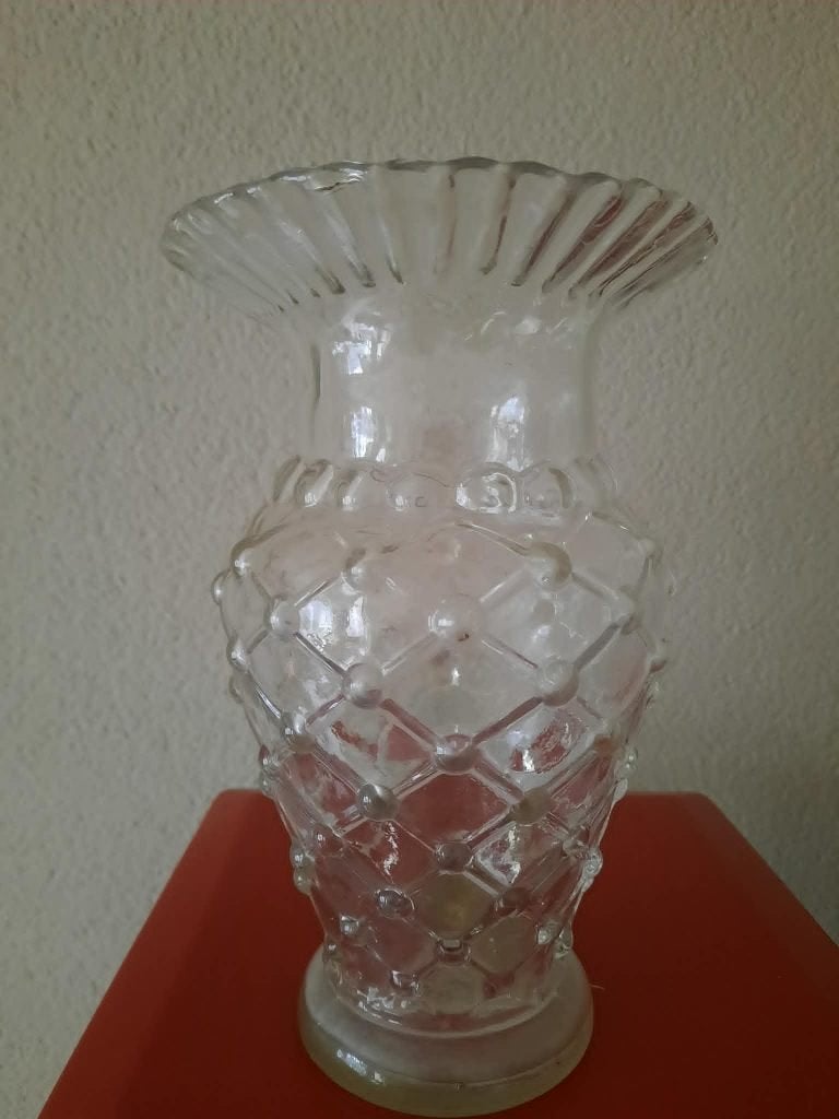 Brocante Vaas uit Frankrijk, Ophalen of Verzenden