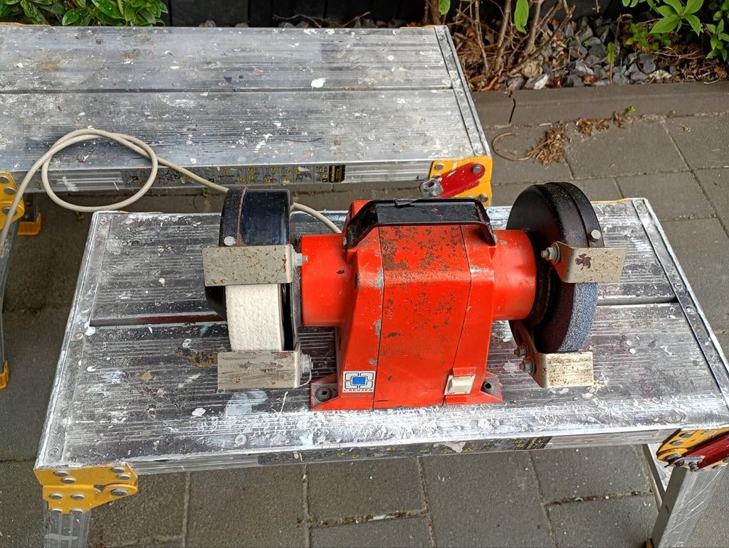 Creusen Werkbank slijpmachine DS 7150 TS - slijpsteen, Doe-het-zelf en Verbouw, Gereedschap | Slijpmachines, Ophalen, Zo goed als nieuw