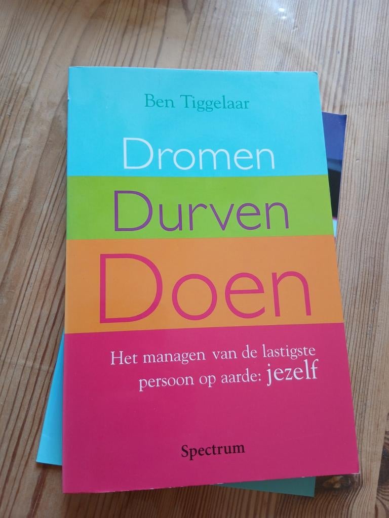 Dromen Durven Doen - Ben Tiggelaar (Managementboek), Ophalen of Verzenden, Gelezen, Ben Tiggelaar