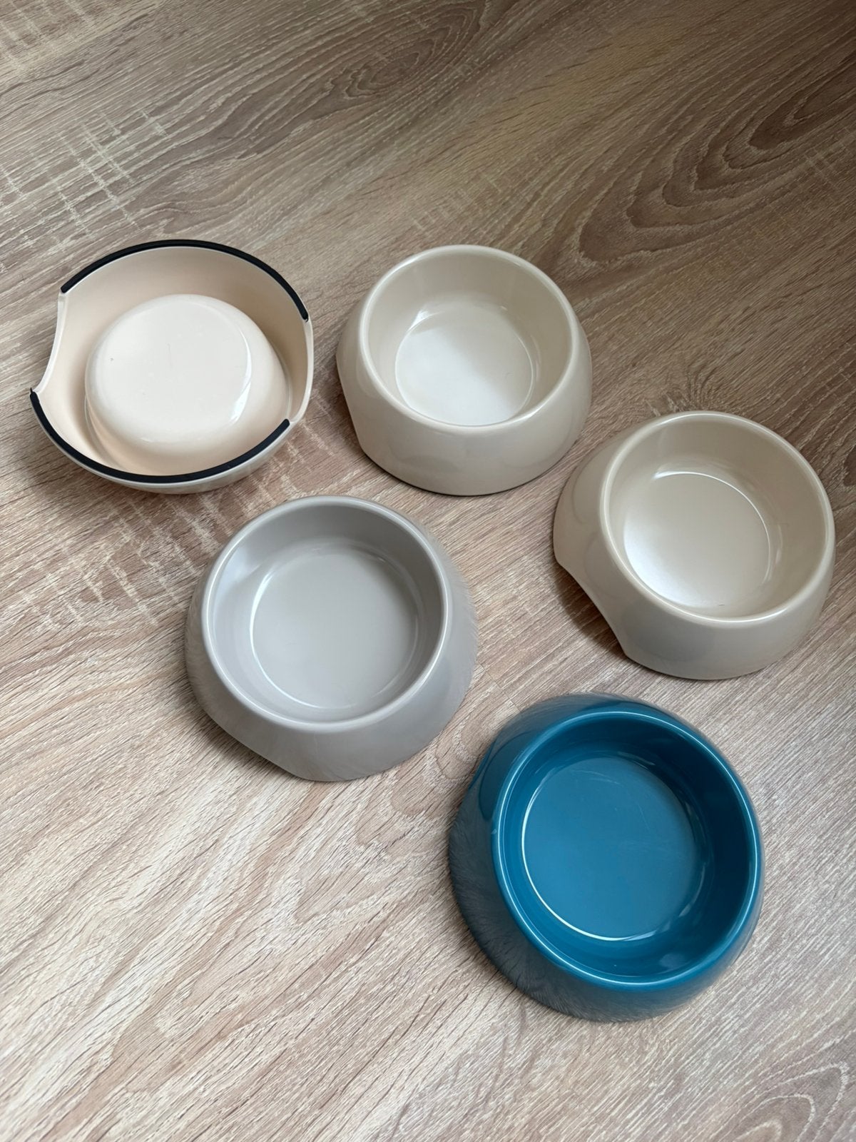 5x voerbak katten met antislib, Ophalen of Verzenden, Zo goed als nieuw