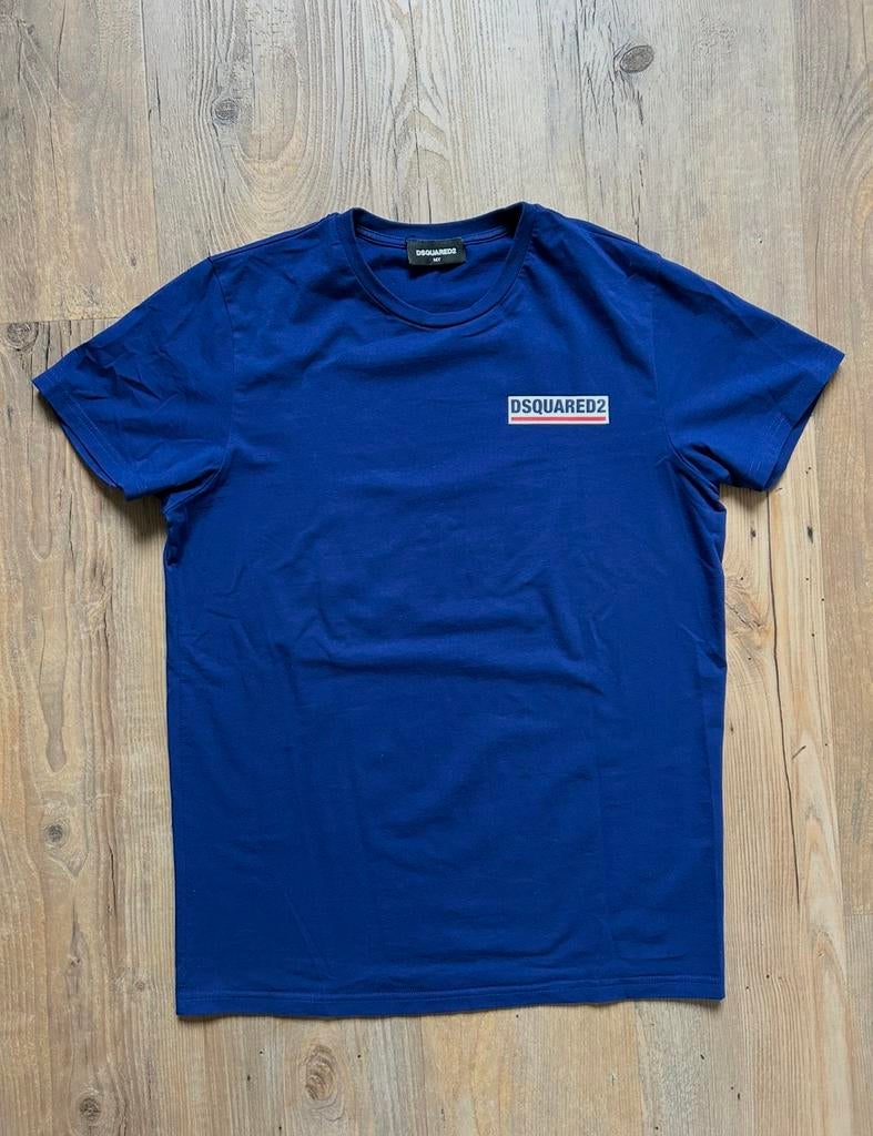 Koningsblauw Dsquared t shirt, Ophalen of Verzenden, Zo goed als nieuw, Jongen, Shirt of Longsleeve