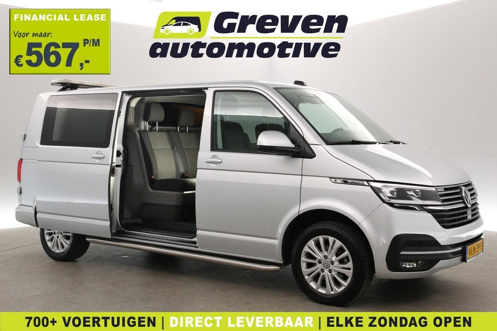 Volkswagen Transporter 2.0 TDI BULLI 150PK L2H1 | Automaat |, Auto's, Stof, Gebruikt, Euro 6, 4 cilinders
