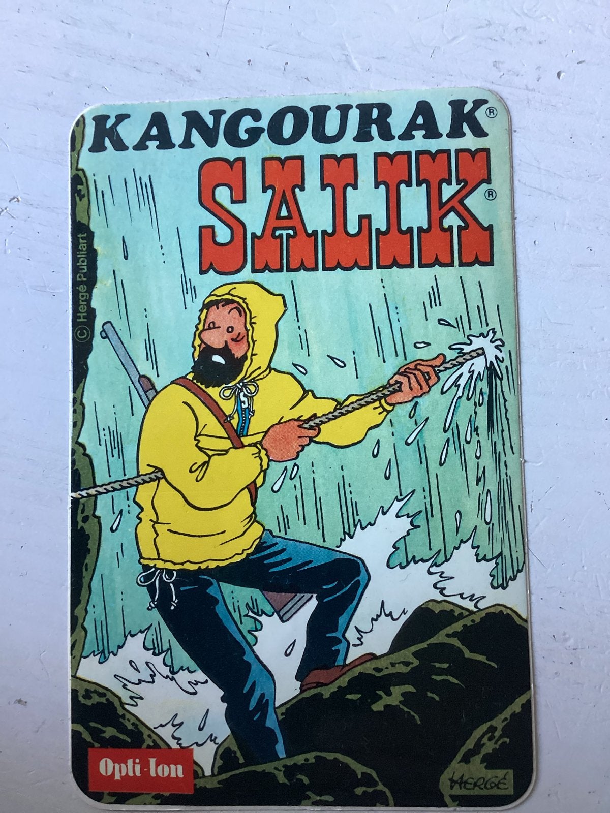 Sticker Kangourak Salik (Kuifje/Kapitein Haddock/strip), Verzenden, Zo goed als nieuw, Merk