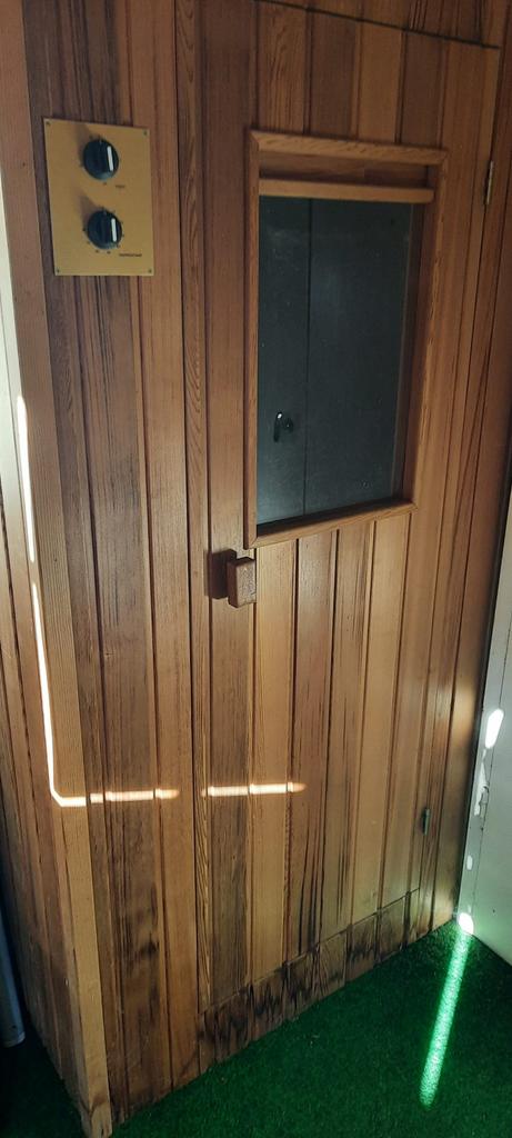 Infrarood Sauna van cederic 2 persoons, Ophalen, Gebruikt, Infrarood, Complete sauna