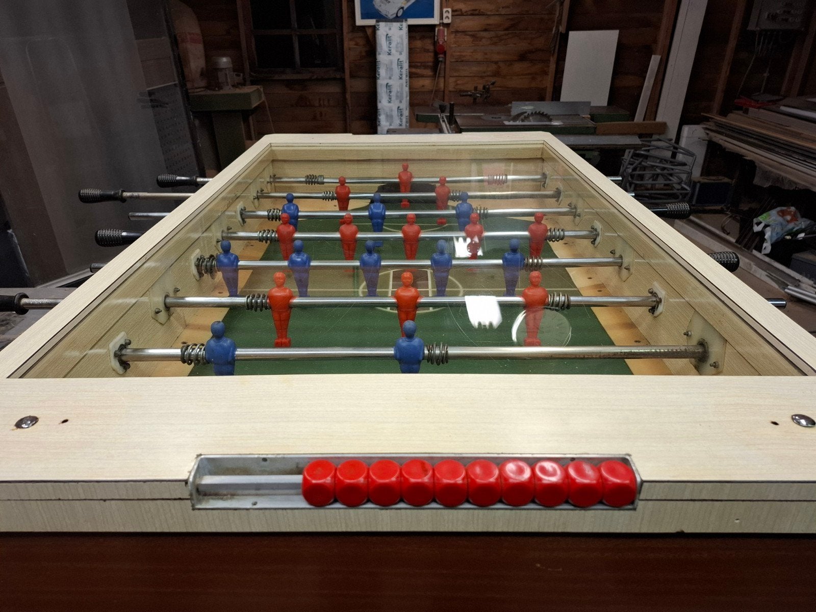Vitage voetbal tafel, Kinderen en Baby's, Ophalen of Verzenden, Gebruikt