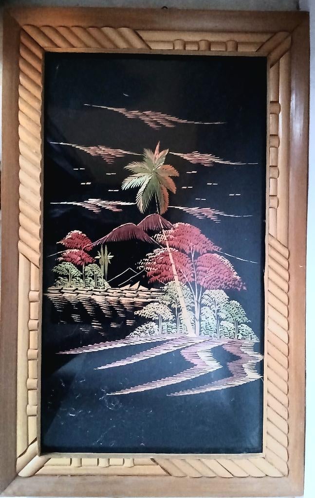 Indonesisch schilderij, Ophalen of Verzenden