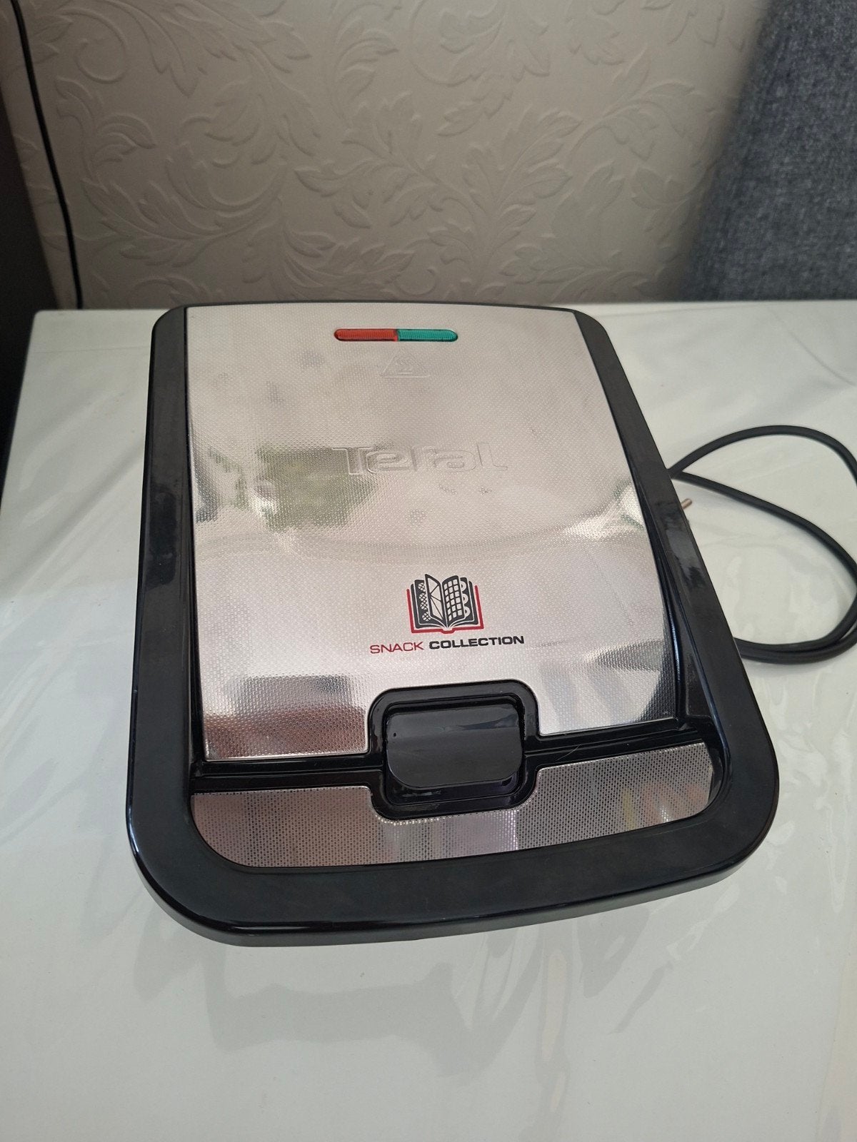 Tefal Snack Collection wafel- en panini-ijzer, Witgoed en Apparatuur, Ophalen, Uitneembare platen, Gebruikt