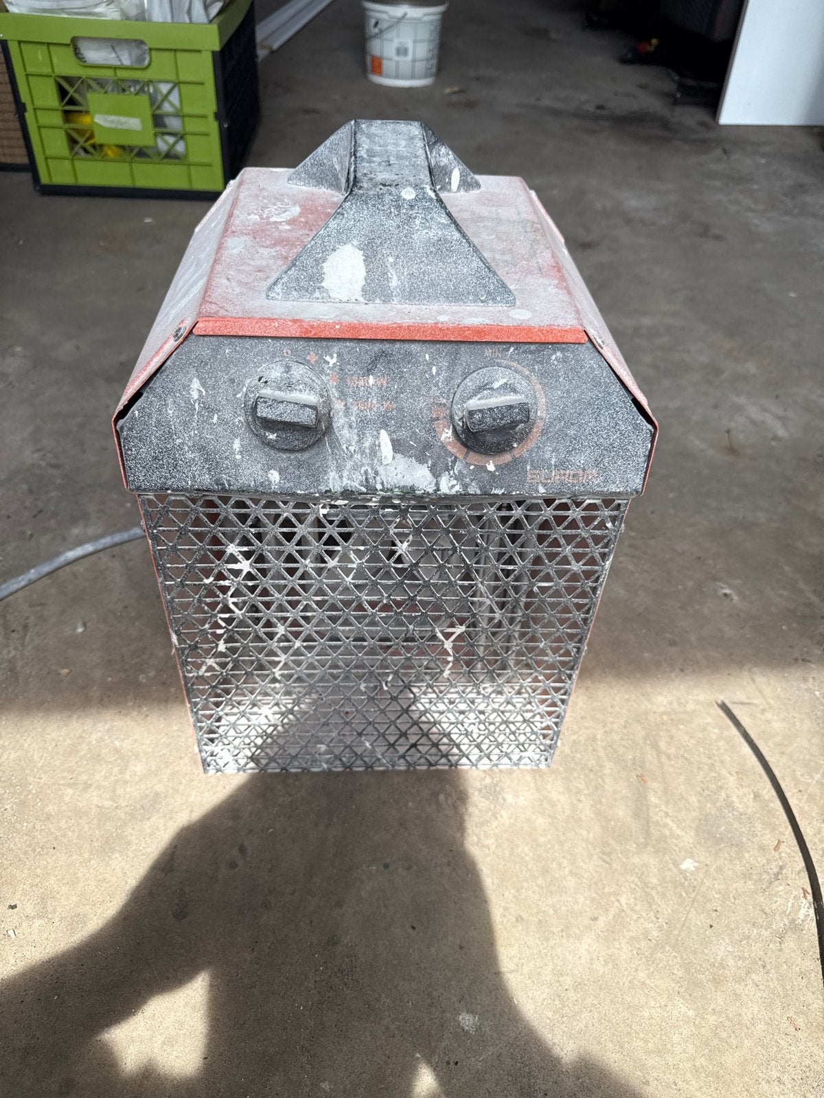 Eurom EK Delta 3000 Bouwkachel - Krachtige Elektrische Kache, Ophalen of Verzenden, Gebruikt, 800 watt of meer, Kachel