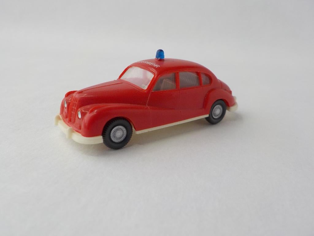 Wiking 12 197 BMW 501 Feuerwehr Brandweer, Ophalen of Verzenden, Zo goed als nieuw, Overige typen, Wiking