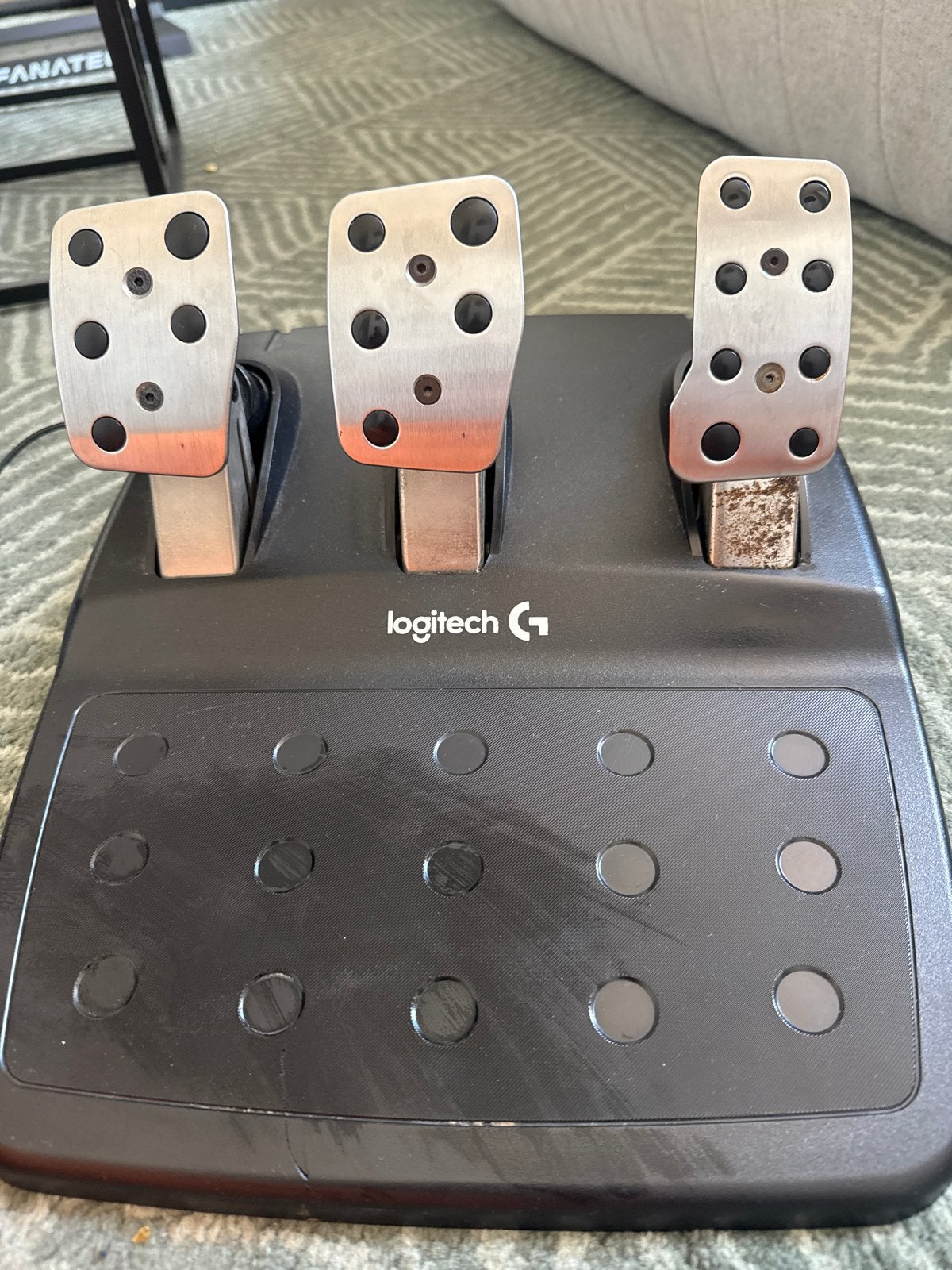 Logitech G29 racestuur en pedalen voor PlayStation/PC, Ophalen, Racestuur, Gebruikt, Force feedback