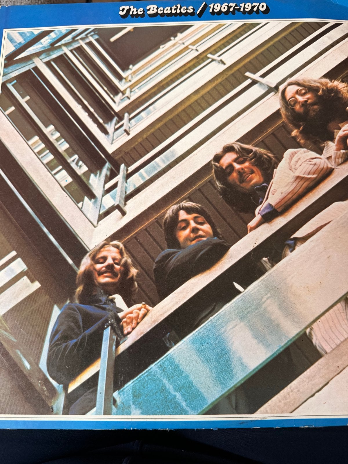 The Beatles 1967-1970 Blauwe Dubbel LP Krasvrij, Dubbel-LP, Verzenden, Zo goed als nieuw, 12 inch