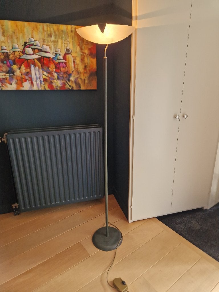 staande lamp, Ophalen, Zo goed als nieuw, Beetje klassiek, Glas