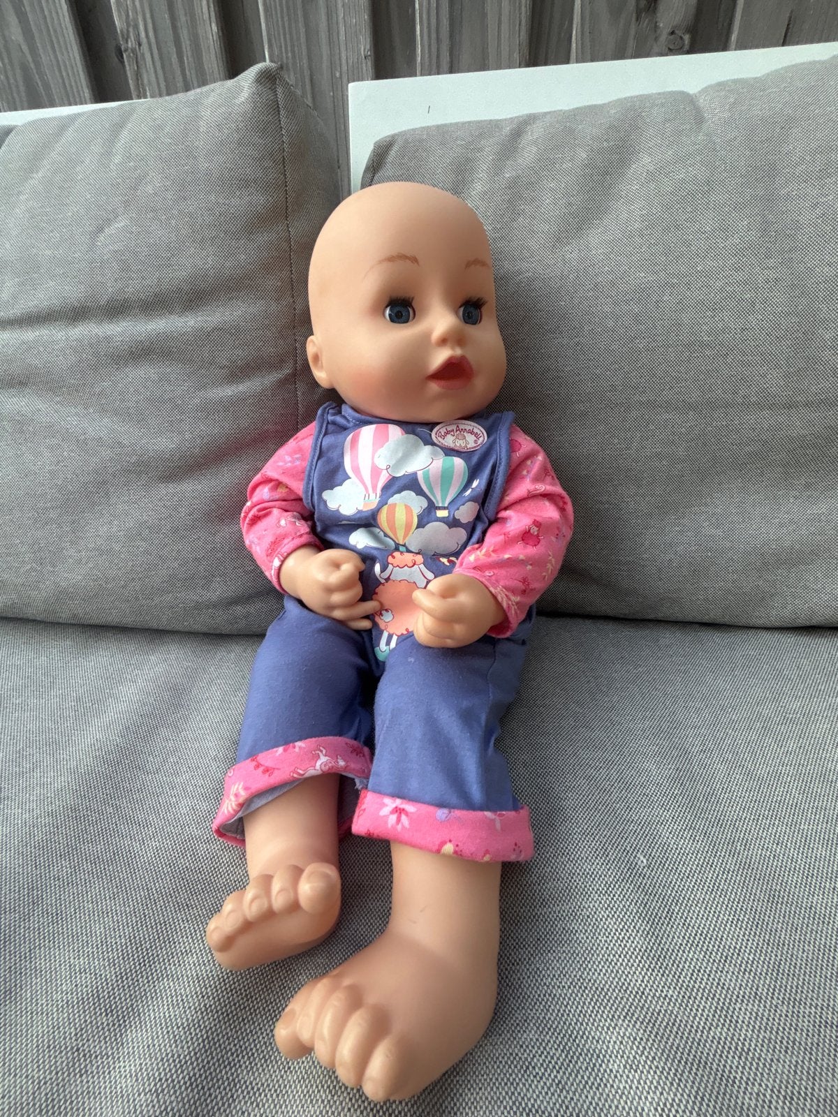 Baby Annabell pop met draagstoel, Kinderen en Baby's, Speelgoed | Poppen, Ophalen, Gebruikt, Babypop