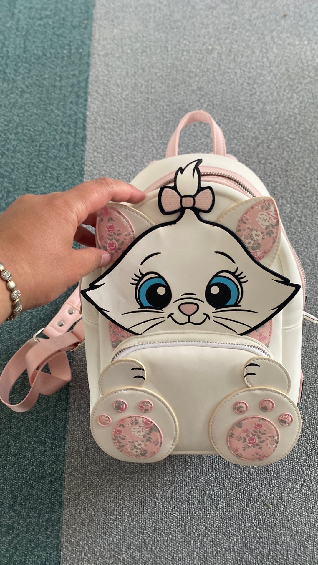 Loungefly disney marie tas plus portemonnee, Ophalen, Overige figuren, Gebruikt