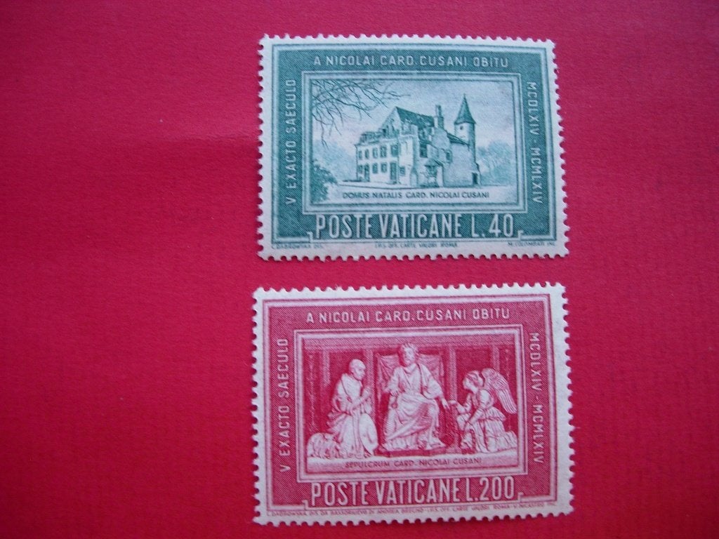 Vaticaanstad 1964 Nicolaas van Cusa, Verzenden, Overige landen, Postfris