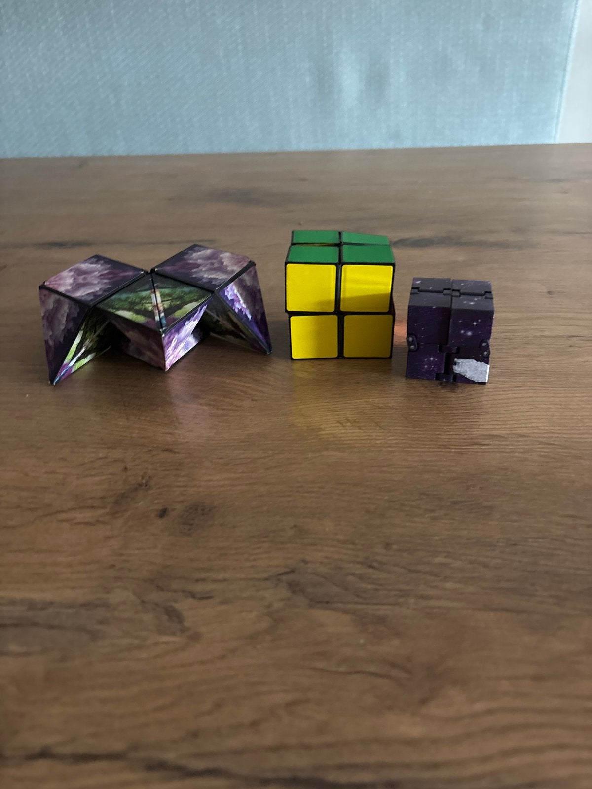 Set van 3 Verschillende Puzzelkubussen, Ophalen of Verzenden, Gebruikt, Jongen of Meisje