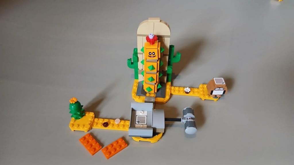 LEGO Super Mario Desert Pokey Uitbreidingsset 71363, Overige thema's, Lego, Ophalen of Verzenden, Zo goed als nieuw