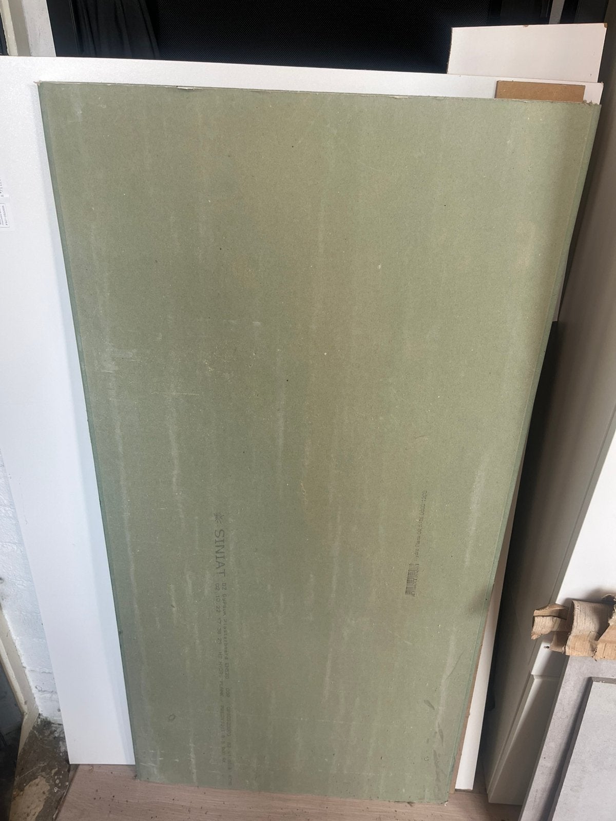 Gipsplaten Hydro 60x120 2 stuks voor €5, Doe-het-zelf en Verbouw, Platen en Panelen, Ophalen, Nieuw