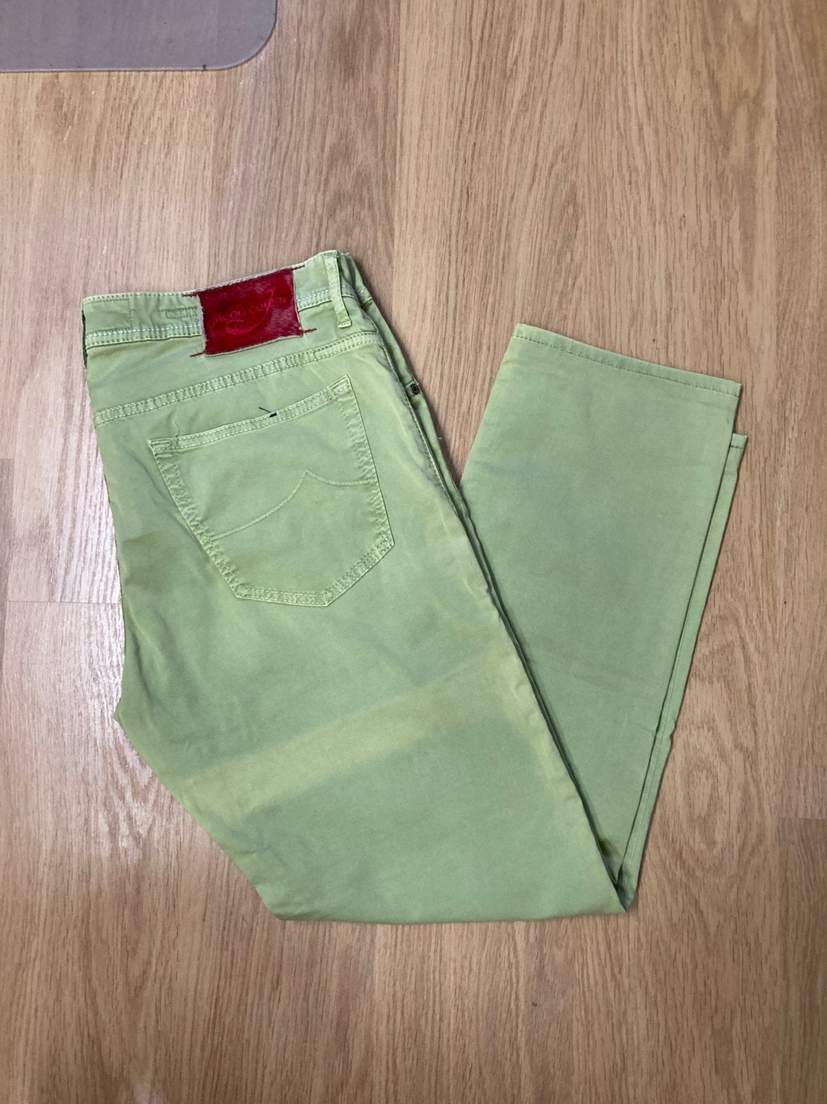Jacob Cöhen Style J688.C (Bard) jeans - 38 - LightGreen, W36 - W38 (confectie 52/54), Overige kleuren, Ophalen of Verzenden, Zo goed als nieuw