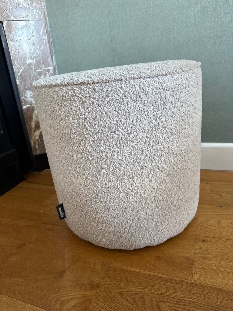 Woood poef, Ophalen, Minder dan 50 cm, Rond, Minder dan 50 cm