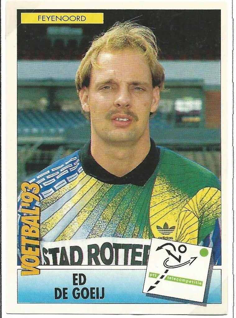 1993 plaatjes Panini  Voetbal 93 Feyenoord 14x, Verzenden, Zo goed als nieuw, Feyenoord, Poster, Plaatje of Sticker