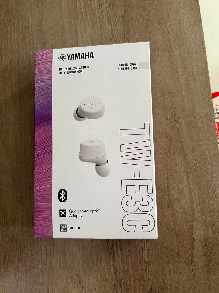 Yamaha TW-E3C Wireless Earbuds - Brand new