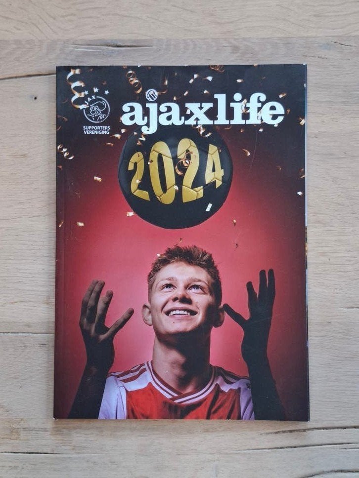 Ajax Life Magazine 2024 - Voetbaltijdschrift, Ophalen of Verzenden, Zo goed als nieuw, Sport en Vrije tijd