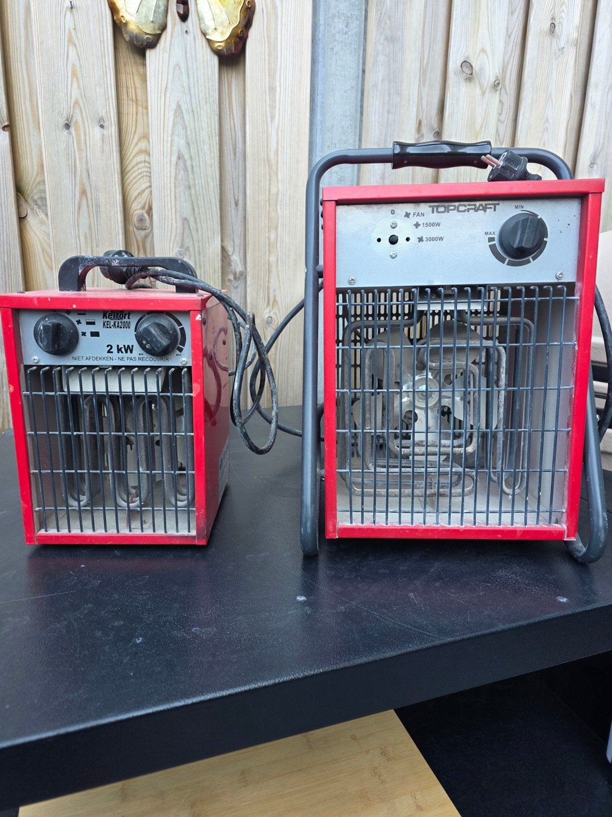2 bouw kachels klein & groot, Ophalen, Gebruikt