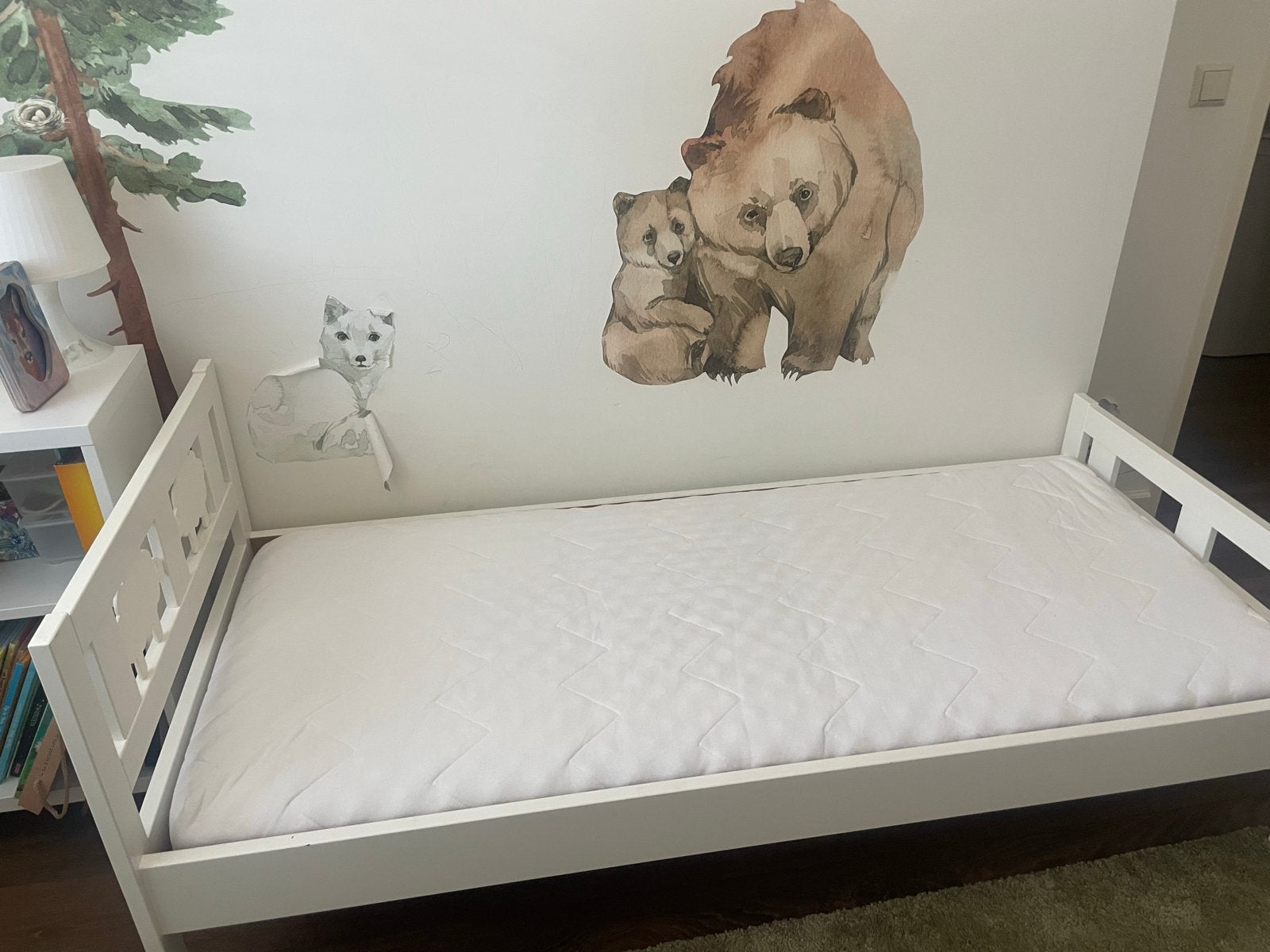 IKEA Kritter peuterbed met nette matras, Ophalen, Gebruikt, 90 cm, Eenpersoons
