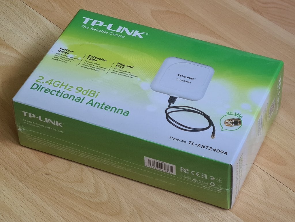 Wifi antenne TP-Link TL-ANT2409A (in nieuwstaat), Computers en Software, WiFi-versterkers, Ophalen, Nieuw, TP Link