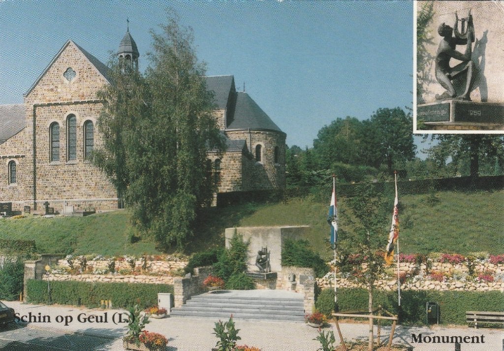 SCHIN OP GEUL Kerk met Ljubljana Monument, Verzenden, 1980 tot heden, Gelopen, Limburg