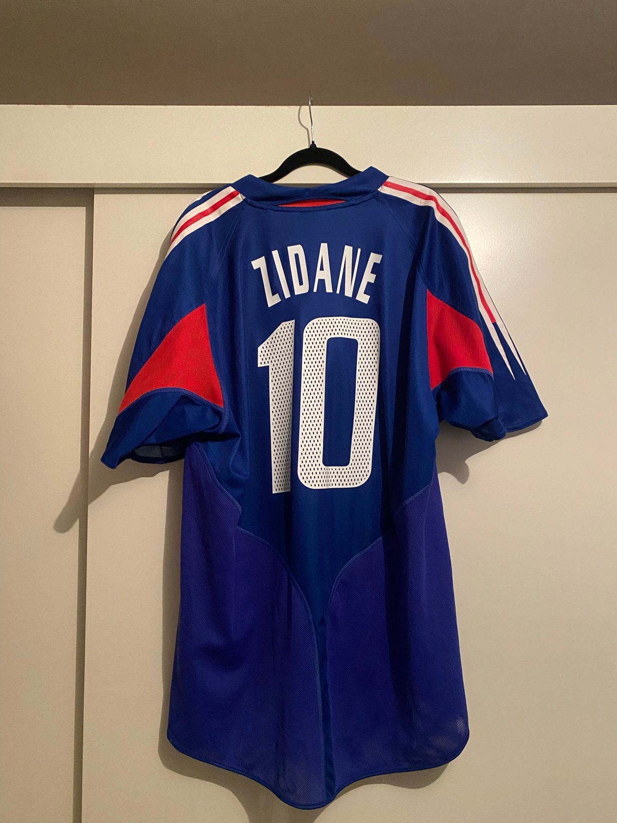 Zidane Frankrijk Thuisshirt  EK 2004- Maat XL, Sport en Fitness, Voetbal, Zo goed als nieuw, Shirt, Maat XL, Ophalen of Verzenden