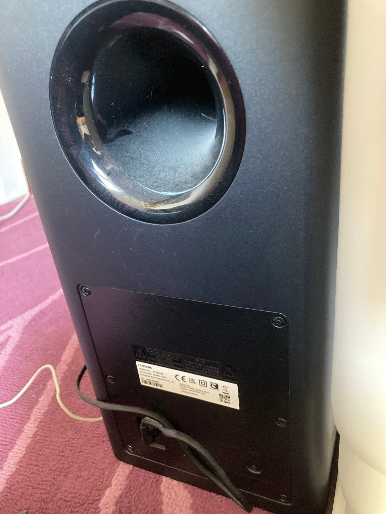 Samsung subwoofer PS-WA85B, Audio, Tv en Foto, Luidsprekers, Overige merken, Subwoofer, Ophalen of Verzenden, Zo goed als nieuw
