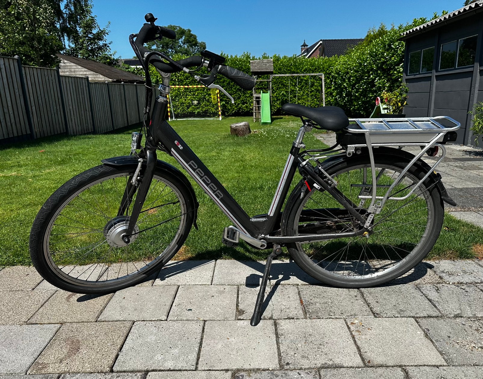 elektrische fiets ( peper ) topstaat, Fietsen en Brommers, Elektrische fietsen, 51 tot 55 cm, Ophalen, Zo goed als nieuw, Overige merken