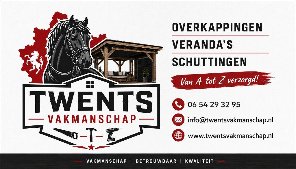 overkappingen, veranda's en schuttingen op maat, Garantie
