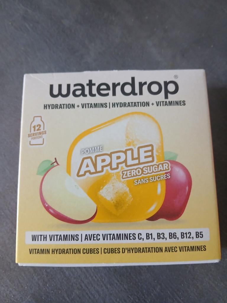 Waterdrop Apple cubes, Diversen, Levensmiddelen, Verzenden