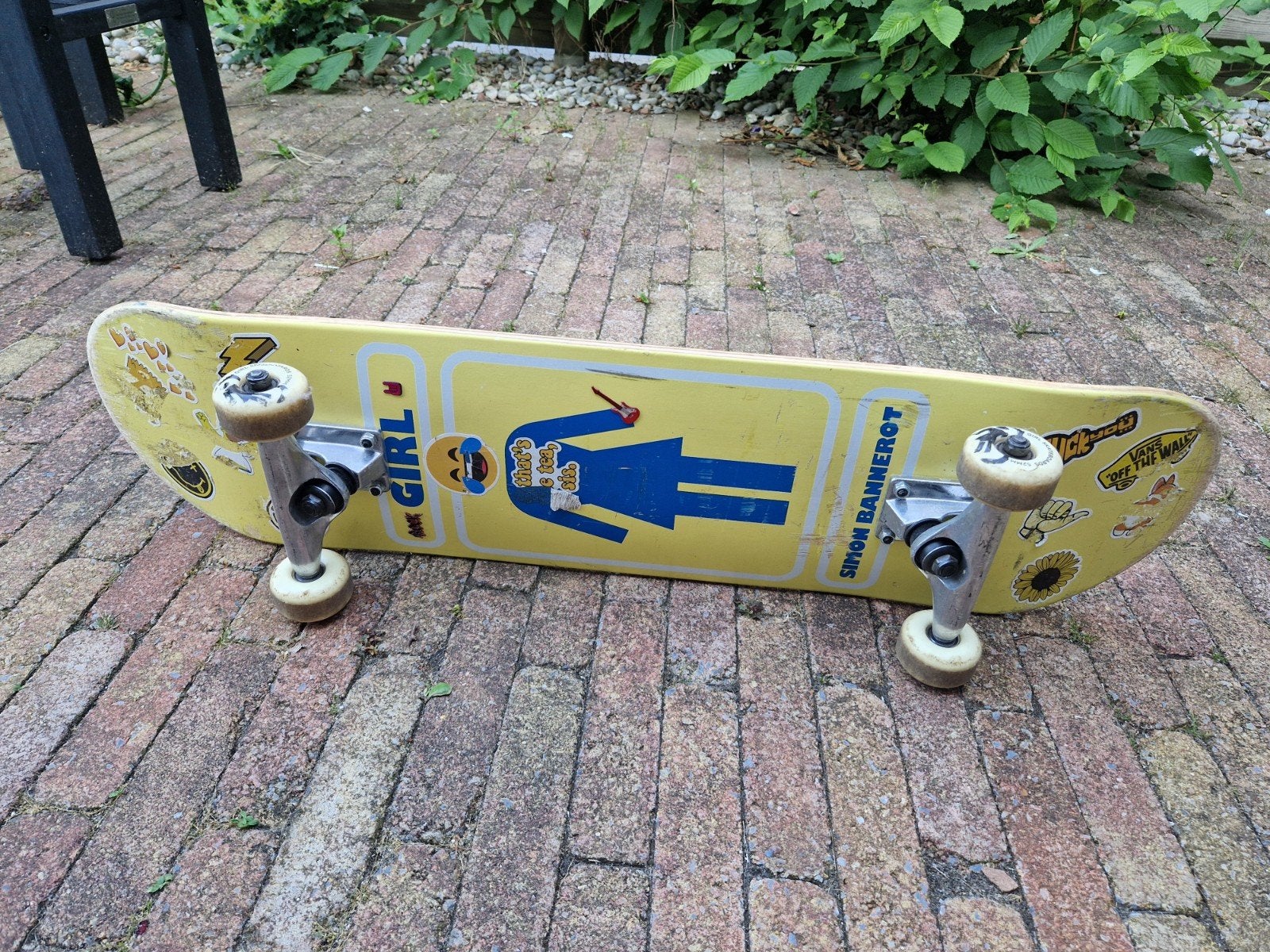 Gebruikt Skateboard - Girl Skateboards Simon Bannerot, Verzenden, Gebruikt, Skateboard