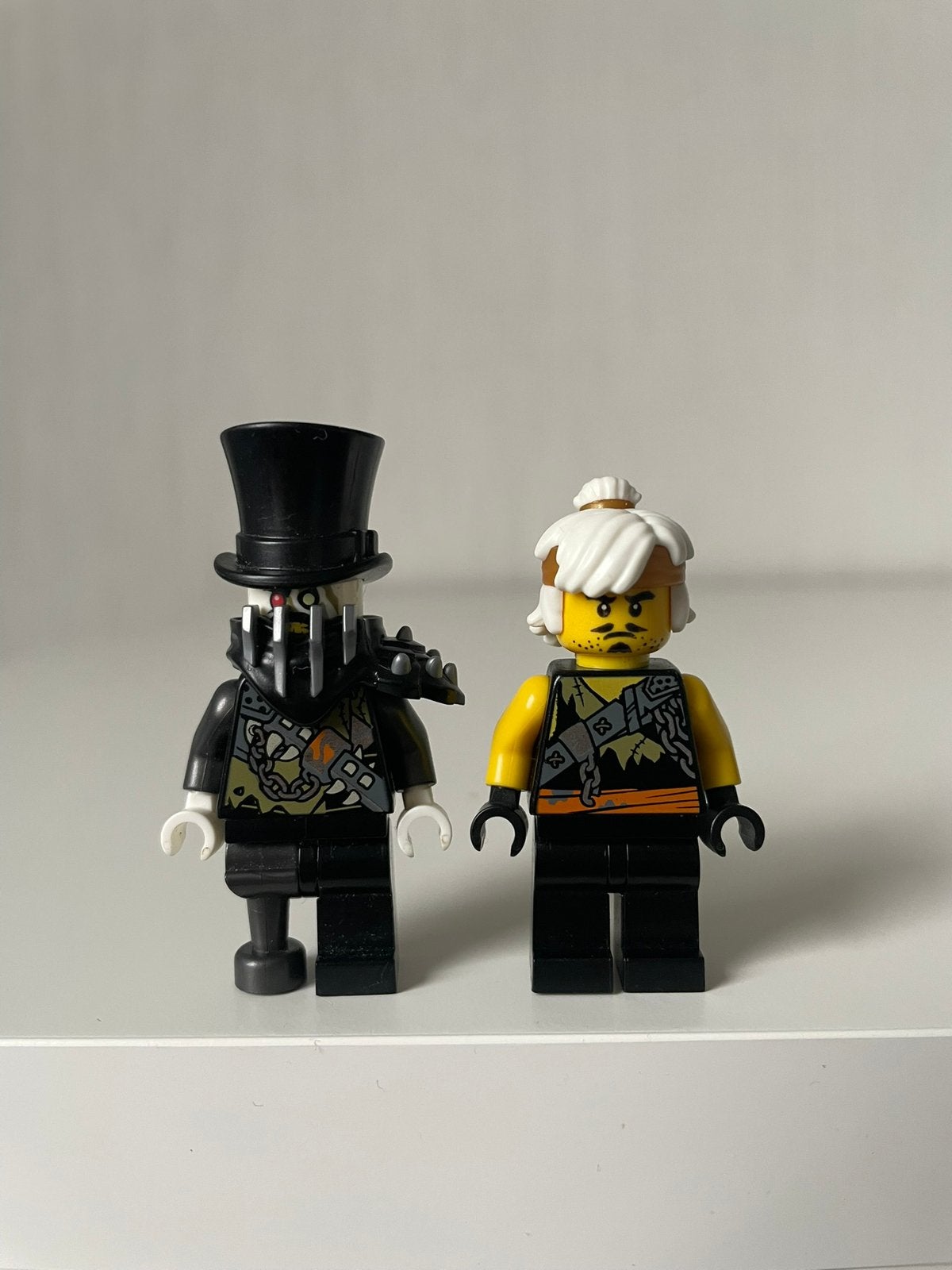 Lego Ninjago Iron Baron & Sensei Wu (jonge variant), Ophalen, Lego, Zo goed als nieuw, Minifiguur
