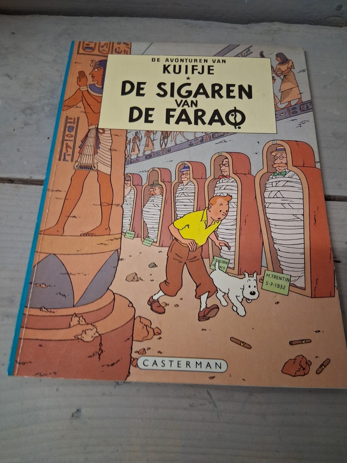 Kuifje  de sigaren van de farao  1960, Eén stripboek, Ophalen of Verzenden