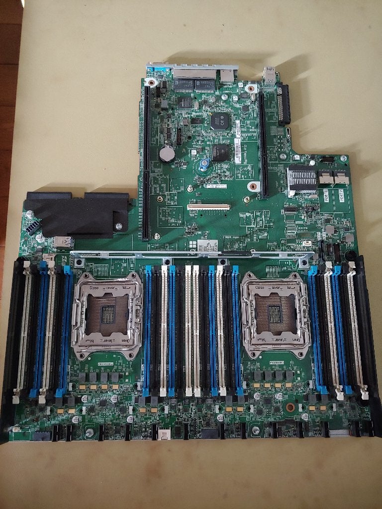 HP DL360 Gen9 moederbord DEFECT, Computers en Software, Ophalen of Verzenden, Niet werkend, Minder dan 4 GB, Minder dan 2 Ghz