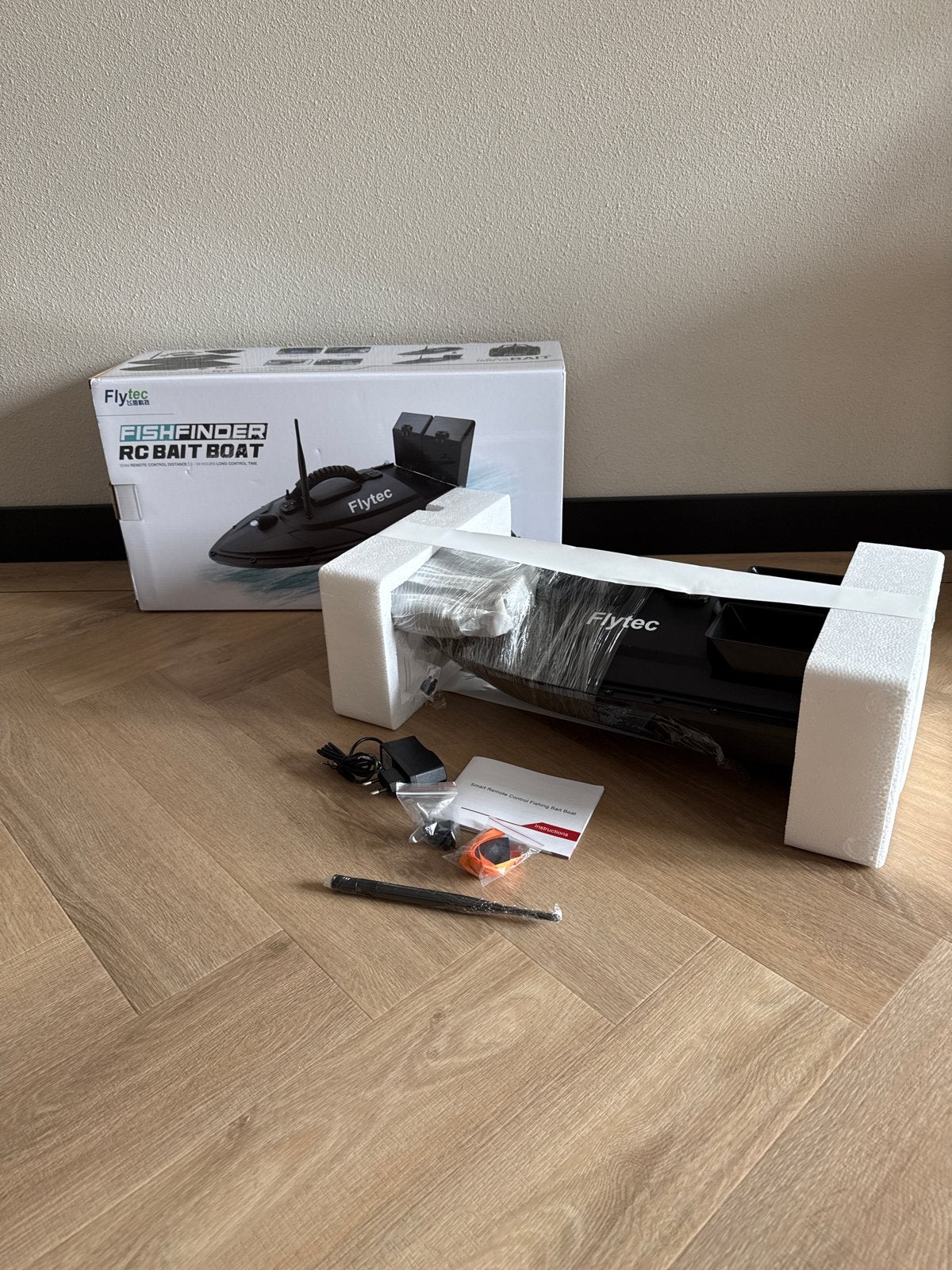 Flytec Voerboot Nieuw met Reserve Onderdelen, Watersport en Boten, Ophalen, Nieuw, Overige typen