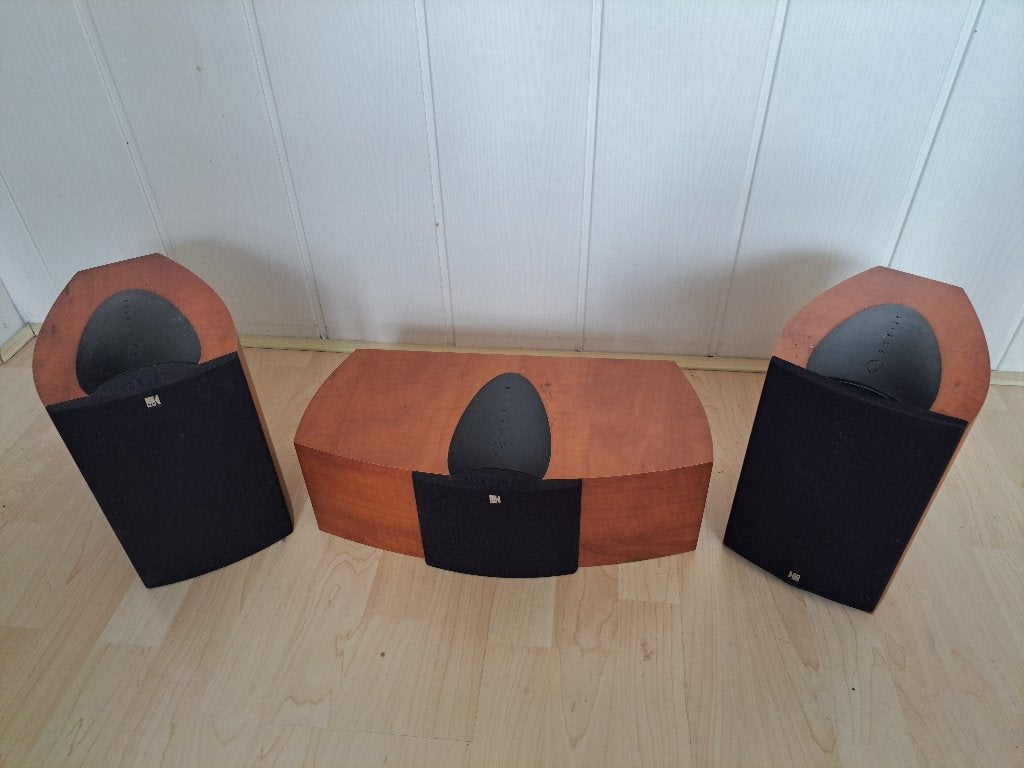 KEF Q1 en Q9c luidsprekers - Surround set, Ophalen, Gebruikt, Surroundset, Minder dan 60 watt