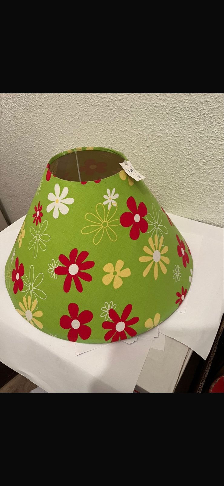 Leuke lampenkappen met bloemenprint, Overige typen, Rond, Ophalen of Verzenden, Zo goed als nieuw
