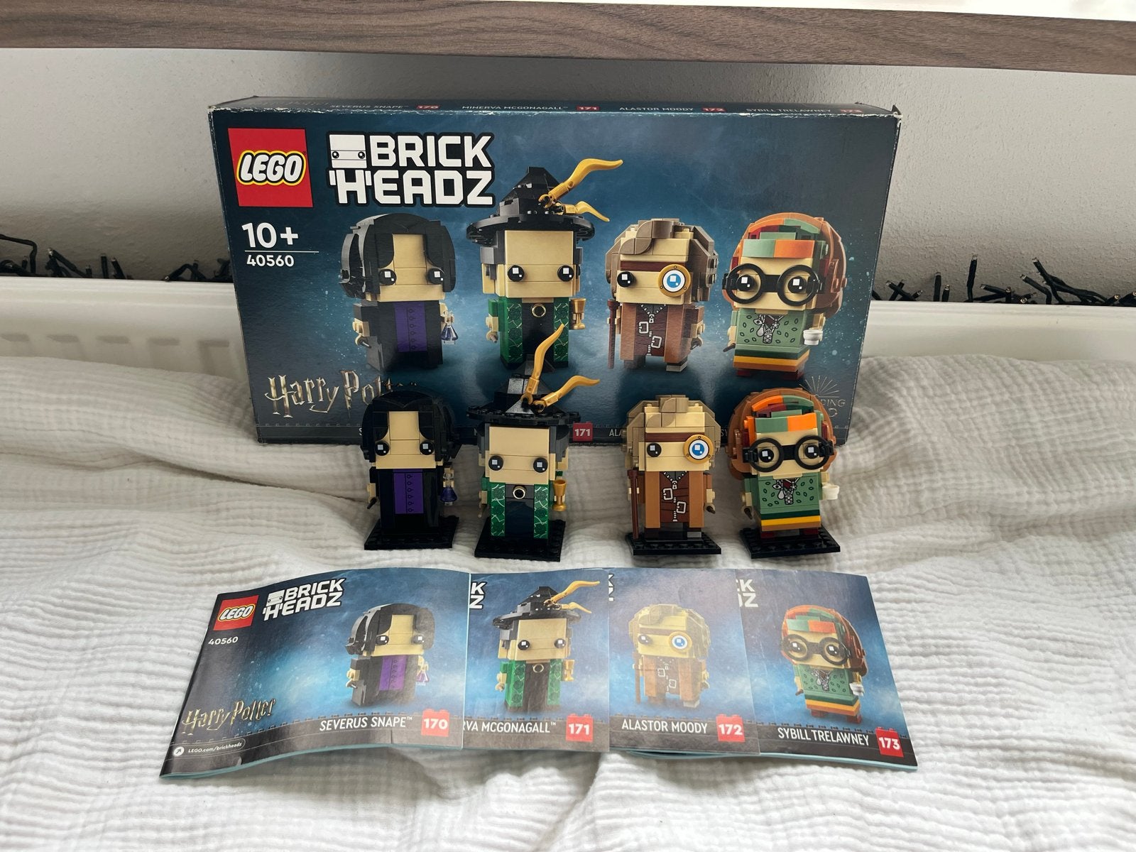 LEGO BrickHeadz Harry Potter 40560 - Hogwarts Teachers, Ophalen of Verzenden, Zo goed als nieuw, Overige merken