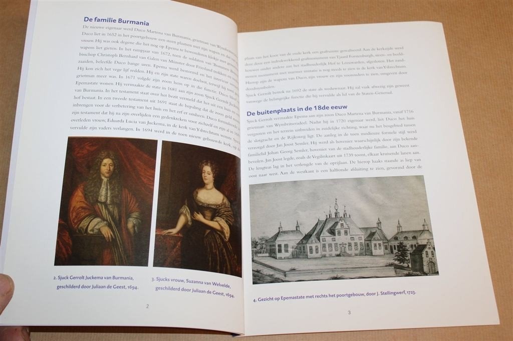Epema State IJsbrechtum — Huis van Voorname Friese Families, Ophalen of Verzenden, Gelezen