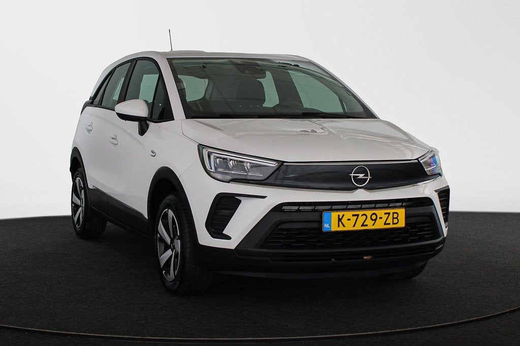 Opel Crossland 1.2 Turbo Edition Navigatie Carplay Trekhaak, Gebruikt, 1199 cc, Wit, Origineel Nederlands