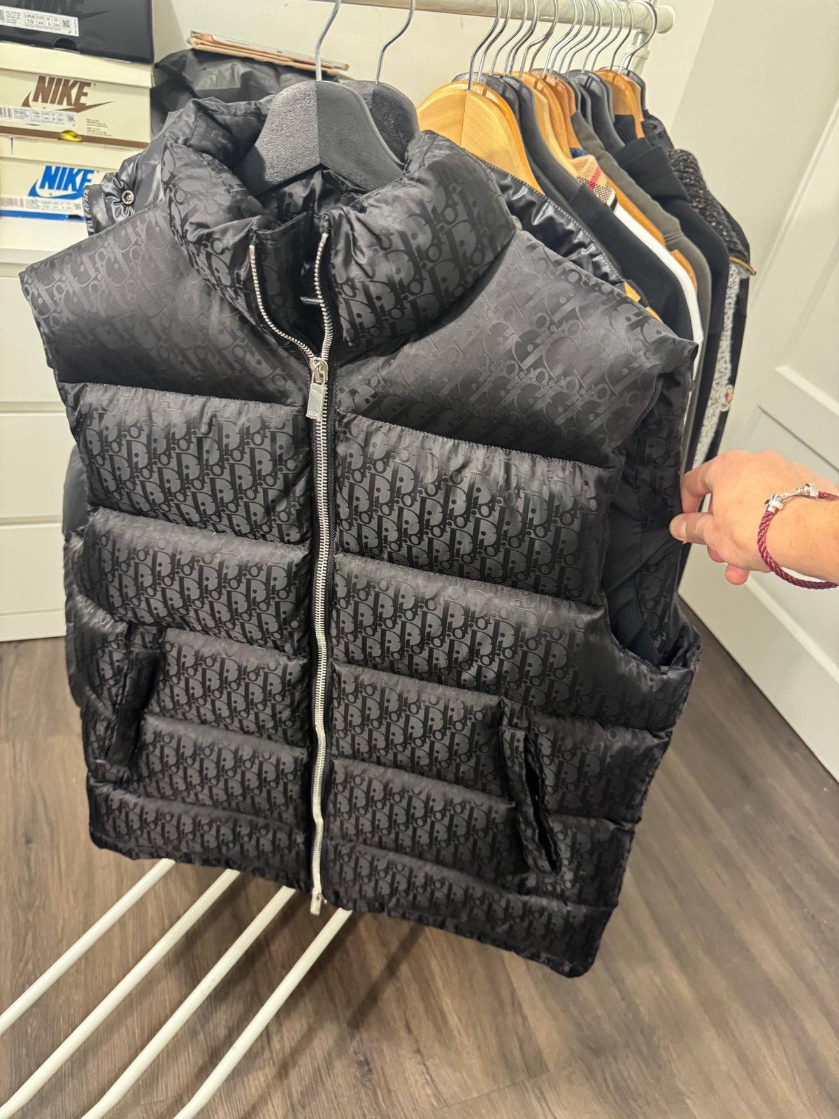 Dior Jacquard Oblique bodywarmer zwart, Ophalen of Verzenden, Nieuw, Zwart